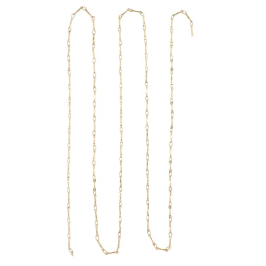 12 Pack: 36" Gold Bar Chain by Bead Landing™